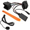 Akozon Adattatore Bluetooth5.0 AUX IN Adattatore Vivavoce a 12 Pin Cavo Musicale Bluetooth di Ricambio Adatto per CD30 Mp3 CDC40 CD70 DVD90