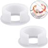 NATUCE 2PCS Stampo per Braccialetto, Stampo in Resina, Stampo Silicone Resina Gioielli, Ciondoli Strumenti Fai da Te, Stampi per Resina, per Collana Pendente Braccialetto Creazione di Ciondoli