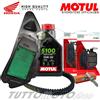 MOTUL - NGK - BANDO - BREMBO Tagliando HONDA Forza 125 2021 2022 2023 / Kit Olio Motul 5100 10W30 Completo