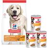 HILL'S Science Plan Adult Light Large breed con pollo 14kg + 3 scatolette GRATIS