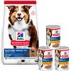 HILL'S Science Plan Canine Mature Adult Lamb & Rice 14 kg per cani anziani + 3 lattine GRATIS