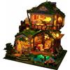Villa Miniatura in Legno Sviluppo Dell'intelligenza Casa Delle Fiabesco In