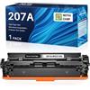 INK4U Toner nero 207A con chip, compatibile con HP W2210A W2210X 207A 207X, compatibile con HP Color LaserJet Pro MFP M283fdw M282nw M283fdn M255dw M255nw M283 M282 M255 (confezione da 1)