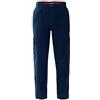 NEW SANTIAGO Pantaloni Uomo da Officina Tecnico Blu con Tasche Laterali A85010 (L)