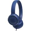 JBL Harman JBL Tune 500 Cuffie Cablato A Padiglione MUSICA Blu