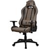 Arozzi | Materiał ramy: Metallo; Podstawa kół: Nylon; Tapicerka: MiękkiPoliuretano| Arozzi | Fotel Gamingowy | Torretta SoftPU | Brązowy