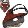 Mattel Jurassic World: Il mondo di Jurassic - Maschera da film del dinosauro Mutadon, copricapo per giochi di ruolo, mascella apribile per simulare il morso, per adulti e bambini, maschera facciale, 4 anni, animale