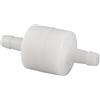 Wifehelper Valvola di ritegno, valvola di ritegno in linea in plastica olio combustibile acqua gas aria ritorno unidirezionale durevole per acqua combustibile GPL (6 mm)