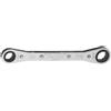 Klein Tools 68201 - Chiave a cricchetto da 3/8 x 17/16 con cricchetto a cricchetto e finitura cromata