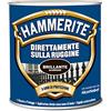 HAMMERITE DIRETTAMENTE SULLA RUGGINE LISCIO BRILLANTE NERO 0,750 LT