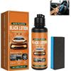 FlyShangUgo Auto Plastic Restorer Kit, Auto Plastic Black Lotion for Dashboard Door Panel Bumper Tire Trim, Car Plastic Restorer & Interior Cleaner Fast Drying Long Lasting Coating (1Pcs)