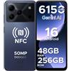 DOOGEE Smartphone DOOGEE Note 56 Plus Android 16 48GB 256GB 6150mAh 50MP NFC Cellulare