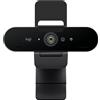 Logitech Brio 4K Webcam | Microfono con Cancellazione Rumore, Correzione Luce