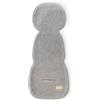 Bamboom Air 'n Go Materassino Invernale per Passeggino Universale in Lana Riciclata 77 x 29 cm - Light Grey