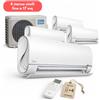 Midea Breezeless+ Quadri Split 10,5 kW - 4 unit… interne per stanze fino a 17 mq