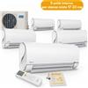 Midea Breezeless+ Penta Split 12,3 kW - 5 unit… interne per stanze miste 17-23 mq