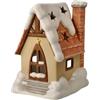 Goebel 66-704-24-1 - Portacandele in gres porcellanato, 14 x 12 x 17 cm, 66-704-24-1