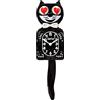 KIT CAT Klock Orologio classico nero con occhi a cuore, iconico orologio a forma di gatto con occhi a cuore e coda mobili, orologio da parete a batteria, prodotto negli Stati Uniti, perfetto per la