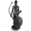 Veronese Design Things2Die4 Veronese Design Statua del dio romano/greco Apollo con scudo e arco bronzo