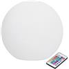 Acouto Luce Notturna, Lampada Rotonda a LED Luce a Sfera RGBW con Telecomando a 24 TastiLuce da Tavolo a 4 Modalità Dimmerabile a 16 Colori per Camere da Letto Soggiorno Ufficio Bar Locali Notturni