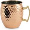 WD Lifestyle Moscow Mule Tazza Mug Acciaio Placcato Rame Effetto Martellato 500 ml