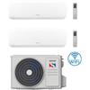 Sinclair Climatizzatore Condizionatore Sinclair Sky Dual Split Inverter R32 9000 + 9000 BTU con U.E MZ-3E27BIE Classe A++/A+