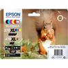 Epson Squirrel Multipack 6-colours 378XL / 478XL Claria Photo HD Ink - C13T379D4010