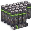 Venom Batterie ricaricabili AAA - 800mAh 1,2V NiMH (confezione da 24), nero