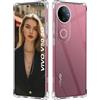 ISOI - Cover compatibile con vivo V50 5G Custodia, con Paraurti Airbag Antiurto Protezione Completa, Case Protettiva in Silicone TPU Ultrasottile e Morbido - Trasparente