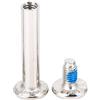 Bnineteenteam Viti per Ruote da Pattinaggio, 10 Pezzi Robuste Viti di Ricambio per Pattini in Linea Raccordi per Pattini Assali per Ruote Hardware(36mm)