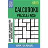 Alena Gurin Hard Calcudoku Puzzles 6x6 Book for Adults (Tascabile)