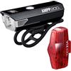 CatEye AMPP 200/Viz 100 - Set di luci, colore: Nero