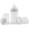 Twistshake Biberon anti-coliche 180 ml per Neonati e più - Bianco