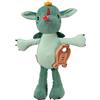 LILLIPUTIENS - Peluche Musicale - Joe Il Drago - Giocattolo sonoro per calmare e stimolare Il Neonato dalla Nascita - con Dolce Melodia e Flauto di Pan in Legno - Idea Regalo di Nascita Perfetta