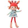 LILLIPUTIENS Stella bambola coccolosa in morbido tessuto con cappello rimovibile, confezione regalo decorativa, Stimola la motricità fine e l'immaginazione, Giocattolo educativo -Ideale dai 2 anni