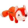 LILLIPUTIENS - Mini Personaggio Alice la Volpe - Peluche in Tessuto Morbida e coccolosa per Bambini - Stimola la motricità fine e l'immaginazione - Giocattolo educativo da Collezionare - 83141