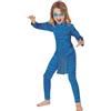 FIESTAS GUIRCA Costume di felino Blu per Bambini dai 10 ai 12 Anni