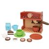 WOOMAX Caffettiera Legno Giocattolo, 12 Accessori, Elettrodomestico giocattolo, Macchina per fare il caffè, Accessori Cucina, Giochi educativi, Giocattoli bambini 2 anni, Regali di compleanno bambini