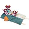 LILLIPUTIENS - Marionetta a Dita Stella - Peluche di risveglio per divertire e stimolare Il Neonato - con sonaglio, Specchio e Carta Frusciante - Divertente e Pratica per Le uscite - dai 6 Mesi 83426