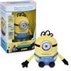 Famosa Puppetronic Minions James - Bambola animatronica interattiva, movimento testa e bocca con sensore tattile, suoni autentici e tecnologia Chatty Tech, divertimento interattivo, famoso (REN00200)