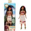 Mattel Disney Oceania - Vaiana, Bambola articolata da Collezione Ispirata al Film Live-Action Disney, Capelli ondulati e 5 Accessori tra Cui Collana e Fermaglio Inclusi, 3+ Anni, JLV15