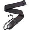 Planet Waves PWSPA200 Tracolla per Chitarra Acustica con Sistema Quick-Release, Nero, 99 cm