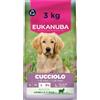 EUKANUBA Cibo secco per Cuccioli con agnello e riso per razze di taglia grande - Alimento secco premium per Cani giovani, 3 kg