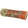 Trixie 60770 Tunnel in Tubo di spuntino Naturale con Fieno per Piccoli roditori e Conigli (Fiori di Ibisco, 20 cm/25 g)