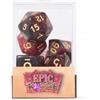 EPIC FORGE Pack of 7 dices- Bloody Mar Accessori Carte