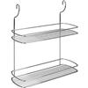 Metaltex 2399400 Mensola Lonardo Cromata A 2 Piani