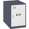 Simon Rack SimonRack Armadietto Metallico Piccolo; Armadio Metallico per Archiviazione, Armadio Multiuso, 475x400x500 mm, Antracite/Bianco - Simonlocker