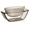 Kartell U Shine Centrotavola, PMMA Trasparente o colorato in Massa, Verde, 15x29x14 cm