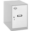 Simon Rack SimonRack Armadietto Metallico Piccolo; Armadio Metallico per Archiviazione, Armadio Multiuso, 475x400x500 mm, Grigio/Bianco - Simonlocker