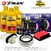 BARDAHL - HIFLO - NGK Tagliando YAMAHA T-MAX 500 2008-2012 / Olio Bardahl + Filtri Pastiglie TMAX500